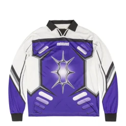 Metalwood T-Shirts*X-Games LS Jersey White / Blurple