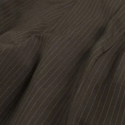 mfpen Pantalons*Classic Trousers Brown Pinstripe