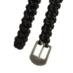 mfpen Alle Anzeigen|Ceinture*Hand-Braided Leather Belt Black