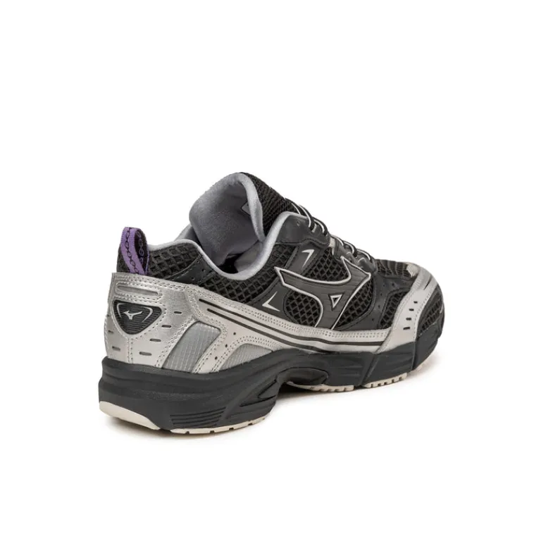Mizuno Sneakers En Cuir|Chaussures De Running Retro*MXR Millennium Black / Black Sand / Purple Haze
