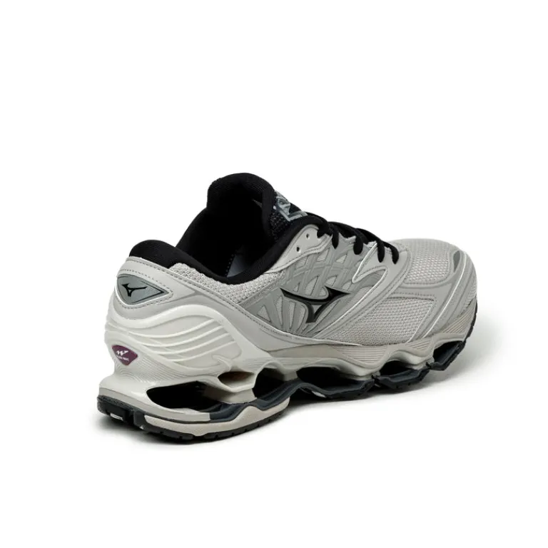 Mizuno Sneakers Végétaliens|Sneakers Blancs*Wave Prophecy LS Silver Cloud / Black / Opal Gray