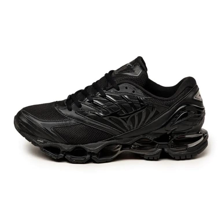 Mizuno Sneakers En Cuir*Wave Prophecy LS Black / Black / Black
