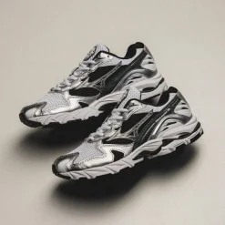 Mizuno Sneakers En Cuir|Sneakers Blancs*Wave Rider 10 White / Silver / Black