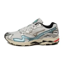 Mizuno Sneakers En Cuir|Sneakers Blancs*Wave Rider 10 Sport White / Vintage Khaki / Reef Waters