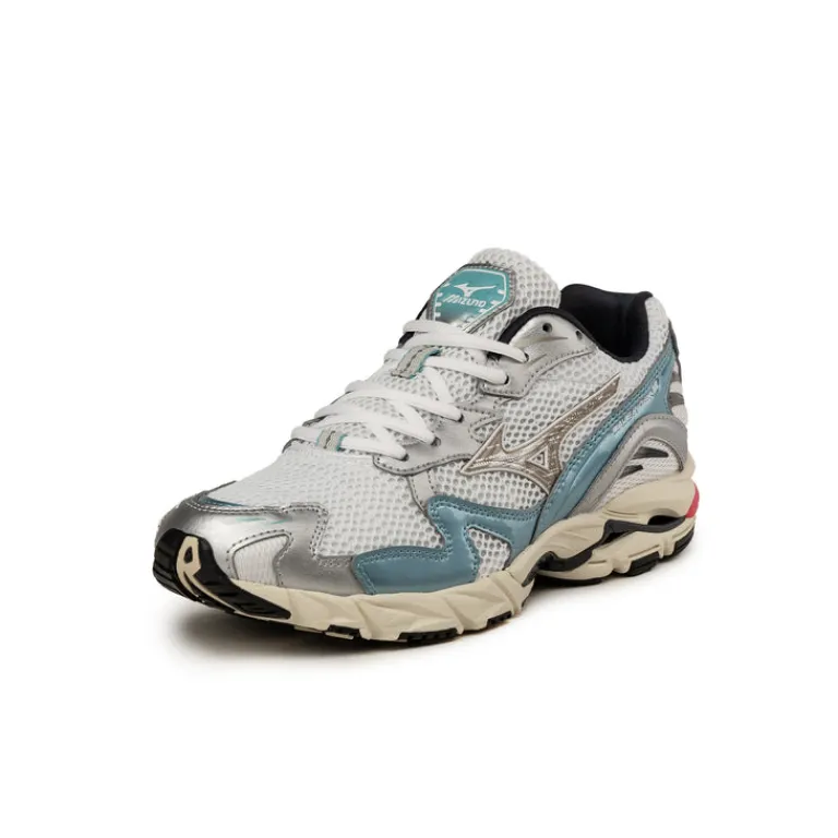 Mizuno Sneakers En Cuir|Sneakers Blancs*Wave Rider 10 Sport White / Vintage Khaki / Reef Waters
