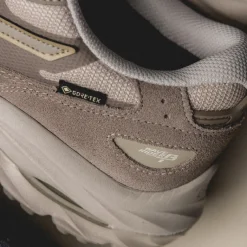 Mizuno Sneakers Imperméables|Sneakers En Cuir*Wave Rider Beta GTX Silver Cloud / Vintage Khaki / GE Gold