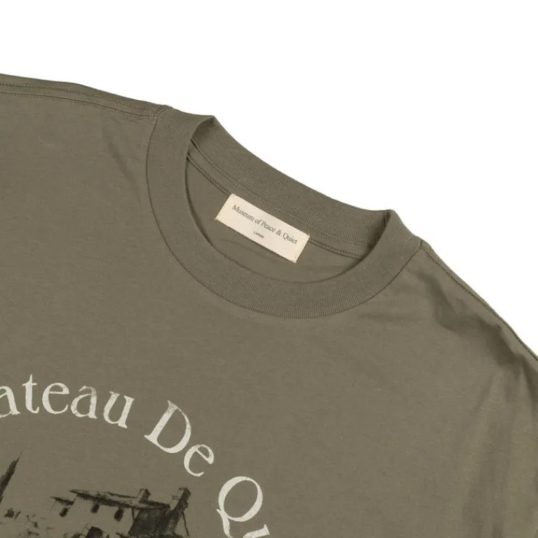Museum of Peace & Quiet T-Shirts*Chateau T-Shirt Olive