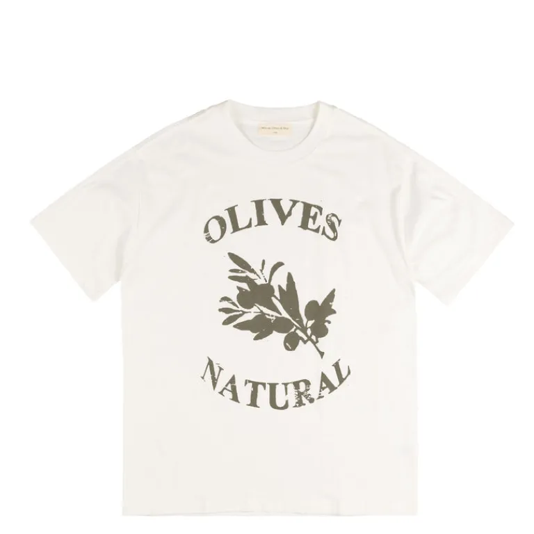 Museum of Peace & Quiet T-Shirts*Olives T-Shirt White