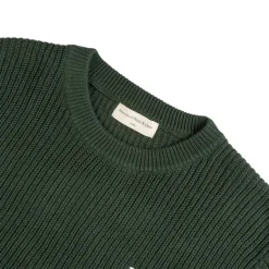 Museum of Peace & Quiet Tricot*Signature Rib Knit Sweater Forest