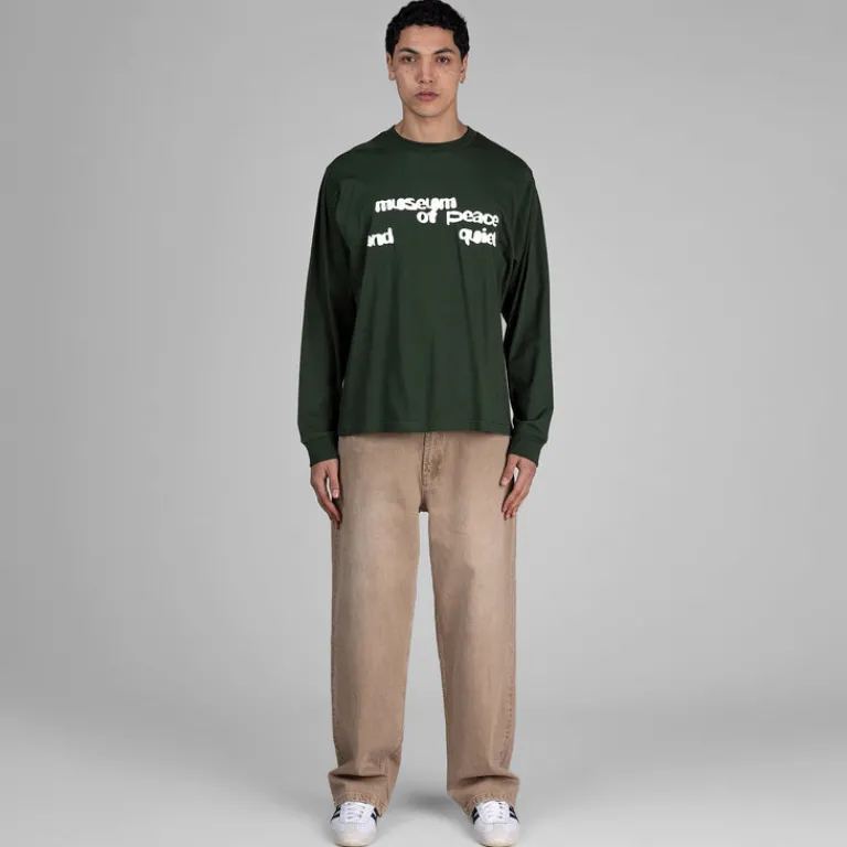 Museum of Peace & Quiet T-Shirts*Sponge Longsleeve Shirt Forest