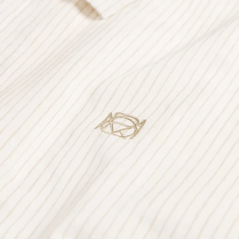 Museum of Peace & Quiet Chemises*Vacation Longsleeve Button Up Shirt Bone