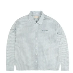 Museum of Peace & Quiet Chemises*Wordmark Poplin Buttonup Blue