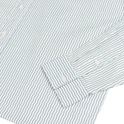 Museum of Peace & Quiet Chemises*Wordmark Poplin Buttonup Blue