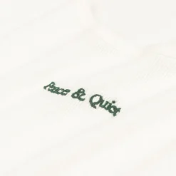 Museum of Peace & Quiet T-Shirts*Wordmark Ribbed Tank Top White