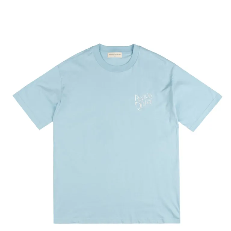 Museum of Peace & Quiet T-Shirts*Wordmark T-Shirt Blue