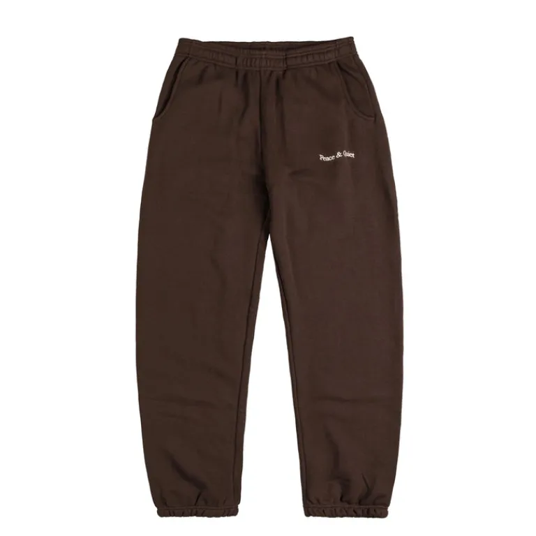 Museum of Peace & Quiet Survêtements*Wordmark Sweatpants Brown
