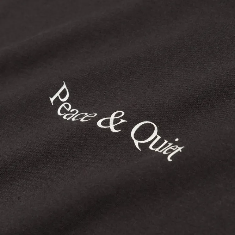 Museum of Peace & Quiet T-Shirts*Wordmark T-Shirt Black