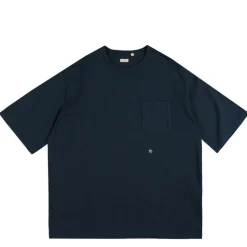 Nanamica T-Shirts*COOLMAX Jersey Pocket Tee Navy