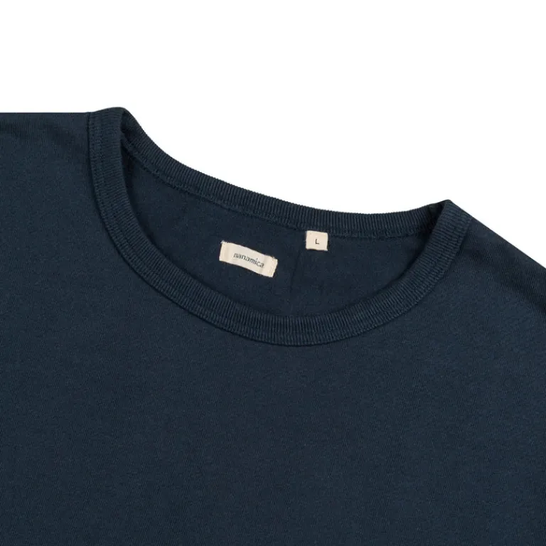 Nanamica T-Shirts*COOLMAX Jersey Pocket Tee Navy