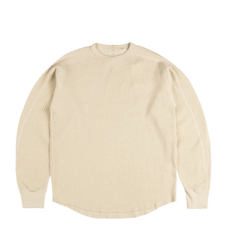Nanamica Pullover*Crew Neck Thermal Sweat Natural