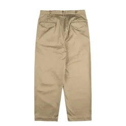 Nanamica Pantalons*Double Pleat Chino Pants Khaki