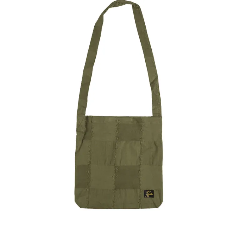 Needles Alle Anzeigen|Sacs*Book Bag - Ripstop Cut Jacquard Olive
