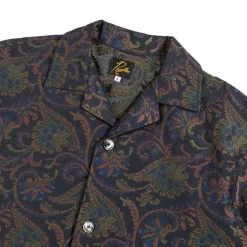Needles Chemises*Cabana Shirt - Paisley Jacquard Navy