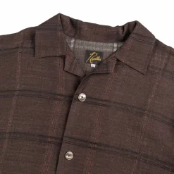 Needles Chemises*Cabana Shirt - Plaid Jacquard Brown