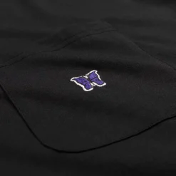 Needles T-Shirts*Crew Neck Tee - Poly Jersey Black