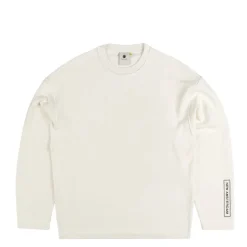 New Amsterdam Surf Association Pullover*Inside Out Crewneck White