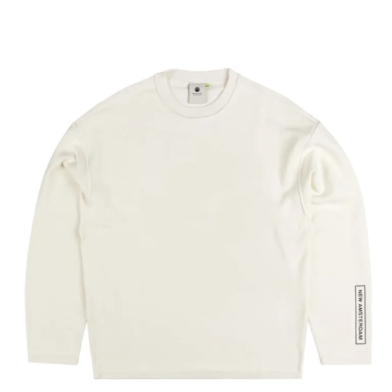 New Amsterdam Surf Association Pullover*Inside Out Crewneck White