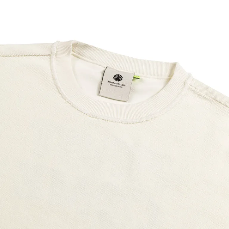 New Amsterdam Surf Association Pullover*Inside Out Crewneck White