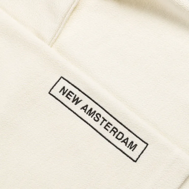 New Amsterdam Surf Association Pullover*Inside Out Crewneck White