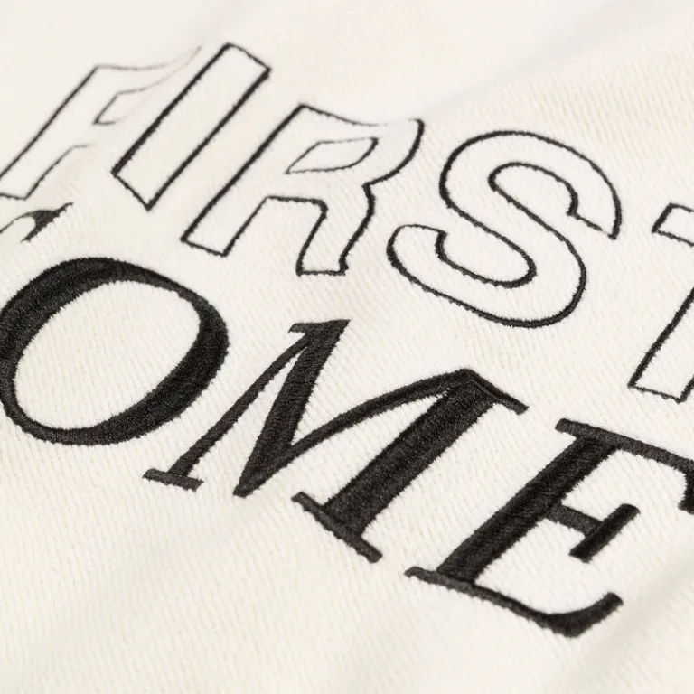 New Amsterdam Surf Association Pullover*Inside Out Crewneck White