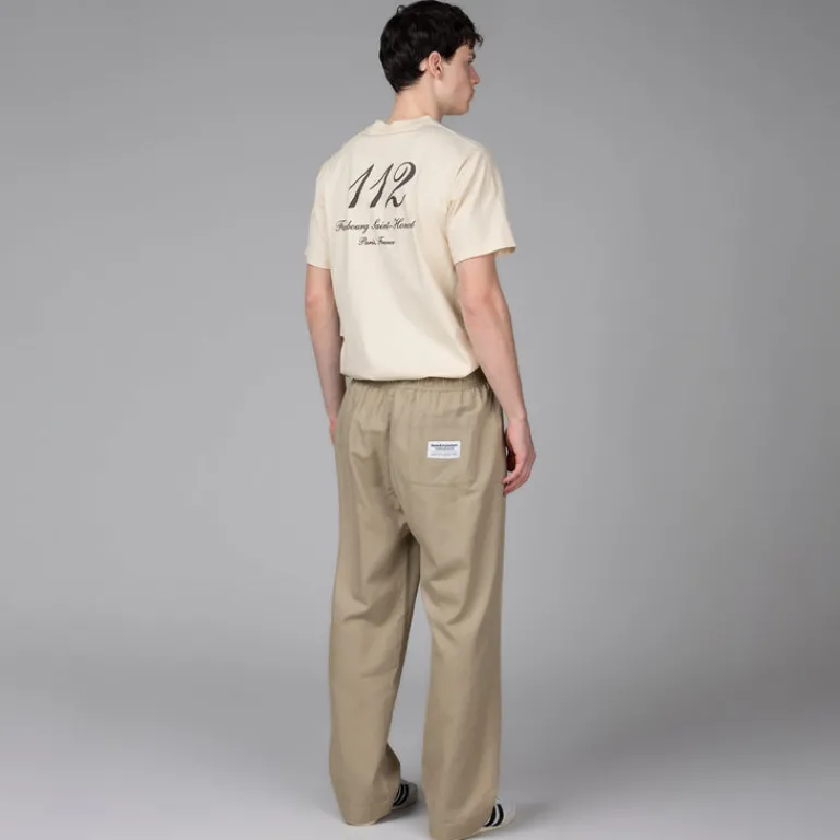 New Amsterdam Surf Association Pantalons*Work Trousers Twill Spray Green