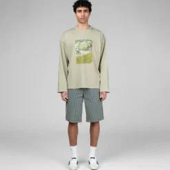 New Amsterdam Surf Association T-Shirts*Tall Grass Longsleeve Tidal Foam