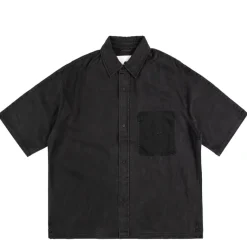 New Amsterdam Surf Association Chemises*Denim Shirt Washed Black