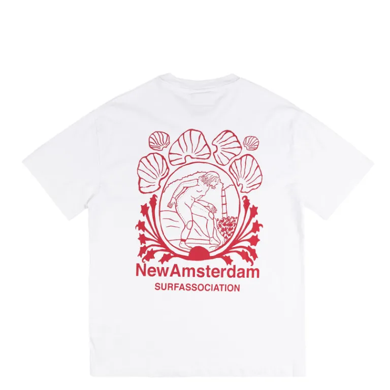 New Amsterdam Surf Association T-Shirts*Lost Surfer Tee White