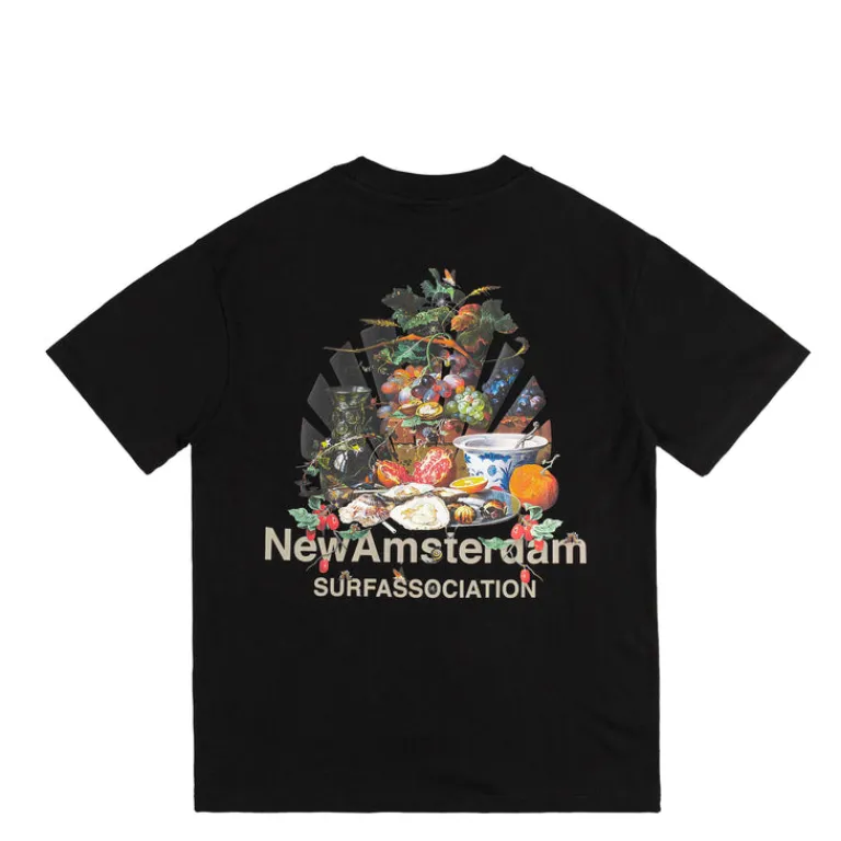 New Amsterdam Surf Association T-Shirts*Buffet Tee Black
