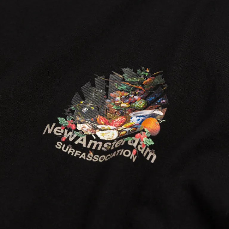 New Amsterdam Surf Association T-Shirts*Buffet Tee Black