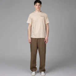 New Amsterdam Surf Association Pantalons*Work Trousers Twill Brown