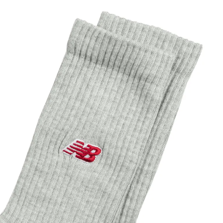New Balance Chaussettes*Active NB Premium Crew Socks 2 Pack Athletic Grey