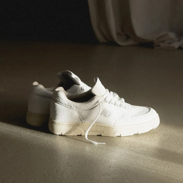 New Balance Sneakers En Cuir|Baskets D'Extérieur*Allerdale *Made in England* White / Mirage Gray
