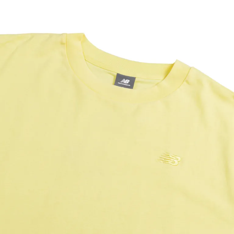 New Balance T-Shirts*Athletics Cotton T-Shirt Parchment