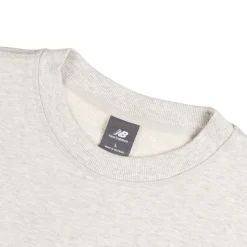 New Balance Pullover*Athletics Premium Logo Crew Ash Heather