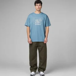 New Balance T-Shirts*Athletics Relaxed Science T-Shirt Heron Blue