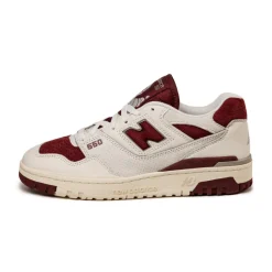 New Balance Sneakers En Cuir*BB550LEZ Sea Salt / Classic Crimson