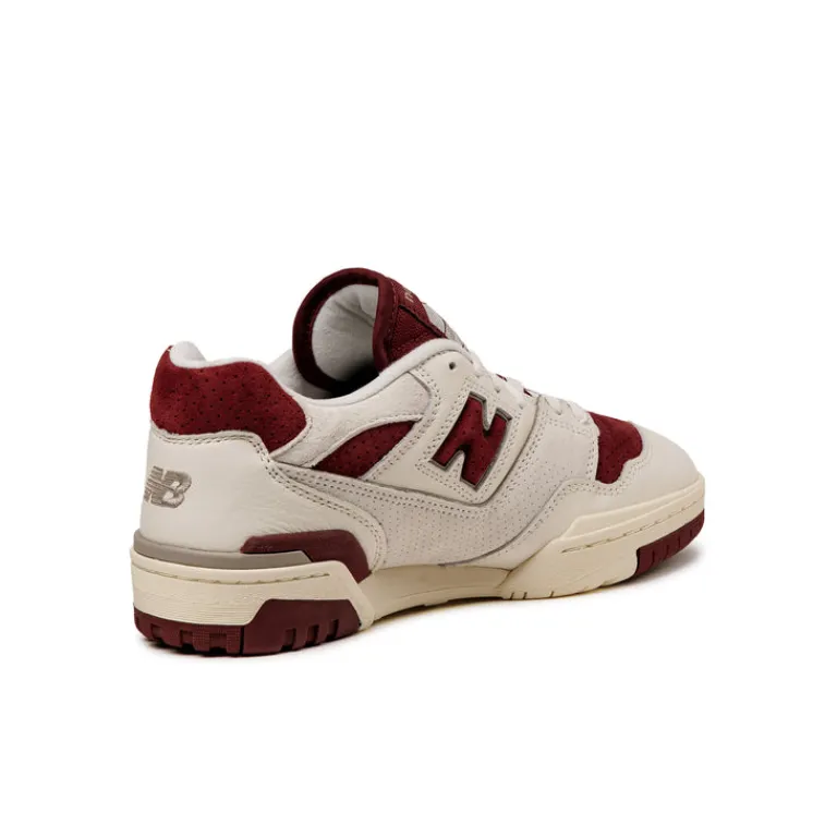New Balance Sneakers En Cuir*BB550LEZ Sea Salt / Classic Crimson