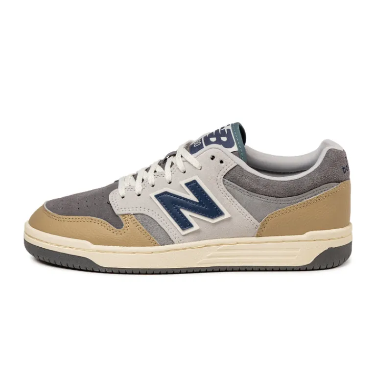 New Balance Sneakers En Cuir*BB480LGB Castlerock / Brown