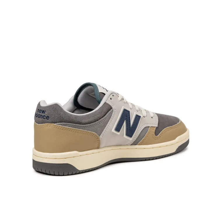 New Balance Sneakers En Cuir*BB480LGB Castlerock / Brown